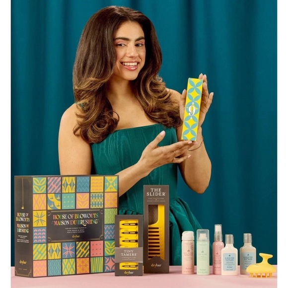 Drybar House of Blowouts Multicolor Hair Kit lot bundle $100 advent holiday - Picture 3 of 5